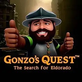 Gonzo's Quest slot logo by NetEnt at Bigwin CasinoGonzo's Quest